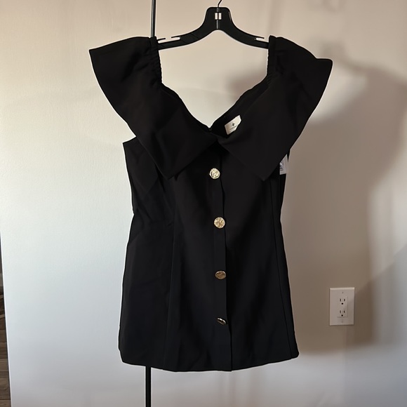Black Cressida Blouse - Picture 5 of 11
